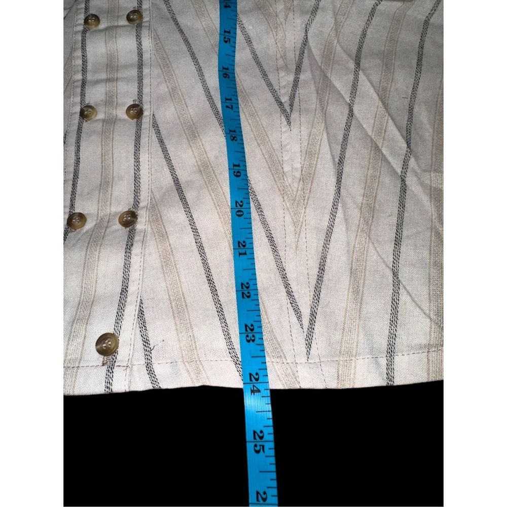 New Blu Heaven Double Breasted Shirt M - Picture 8 of 8